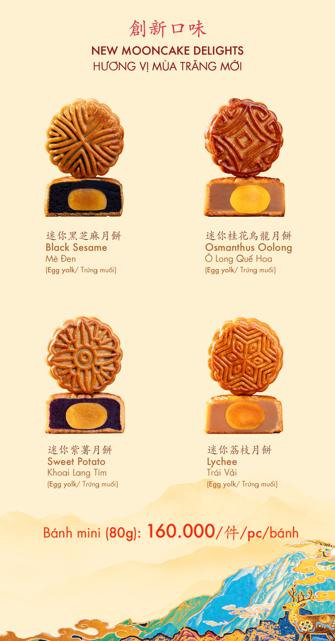 Nhân bánh nhỏ